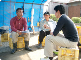 柳川さん（左）と山中さん（右）