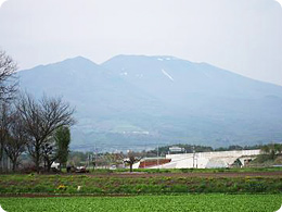 雄大な浅間山の麓に産地はあります