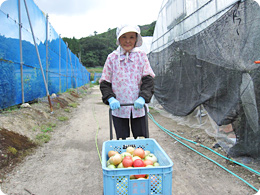 下瀬さんの奥様、治恵さん