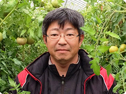 代表生産者の菊池　康志さん