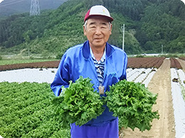 グリーンリーフを担当している井上さん