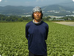 農場長の飯塚さん