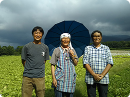 山田さん、成田さん、葛西さん、勢ぞろい