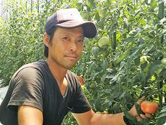 広島県庄原市 JA庄原高野町野菜組合とまと部会（トマト）代表生産者　藤長 友樹さん