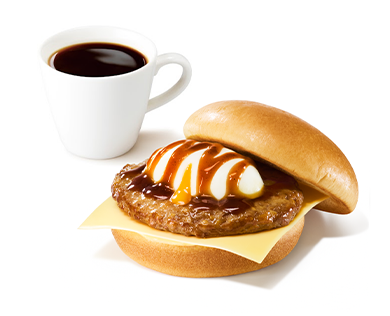 朝のとろったまチーズバーガー ～テリヤキソース～