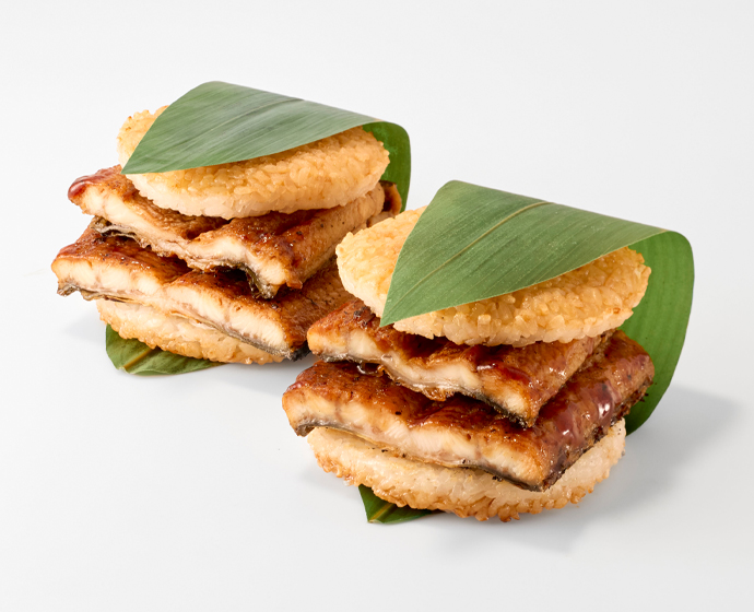 モスの匠味 炭焼き国産鰻重バーガー〈2個入り〉