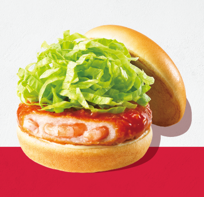 【期間限定】海老チリ風バーガー