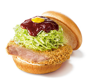 【期間限定】兵庫・加古川 デミグラ牛カツバーガー