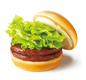 クリームチーズダブルテリヤキバーガー ナチュラルチーズ使用
