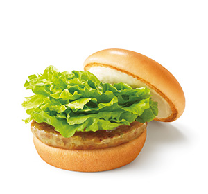 ソイクリームチーズテリヤキバーガー ナチュラルチーズ使用