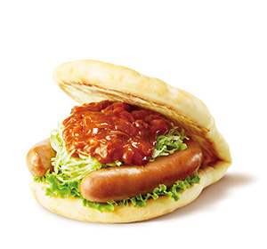 【期間限定】フォカッチャサンド 馬蹄型(ばていけい)ソーセージ&グランピングソース