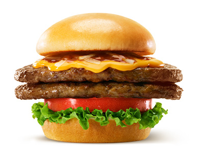 ダブル新とびきりチーズ 〜北海道チーズ〜 | 新とびきりバーガー 国産