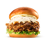 黒毛和牛の肉盛りバーガー