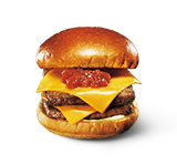 黒毛和牛のダブルチーズバーガー