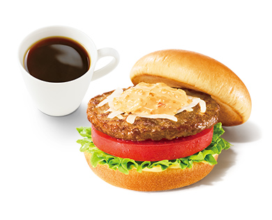 朝の野菜バーガー ～オーロラソース～ | 朝モス | モスバーガー公式サイト