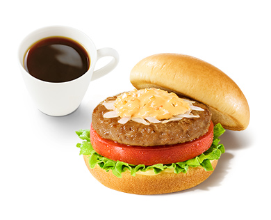 ソイ朝の野菜バーガー ～オーロラソース～ | 朝モス | モスバーガー