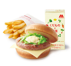 ワイワイテリヤキチーズバーガーセット