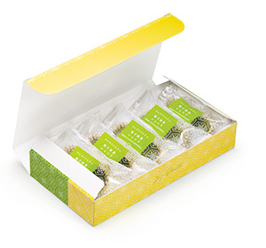 ひんやりドルチェ5個入りBOX 柚子抹茶ショコラ 国産柚子&志布志市産茶葉使用