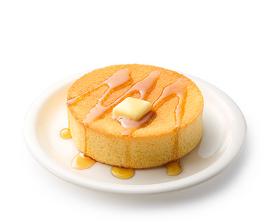 イートイン・時間限定】ふんわりスフレパンケーキ＜メープル