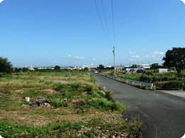 モスファームすずなり、磐田農場の予定地