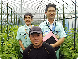 左から、水口さん、岡本さん、広兼さん