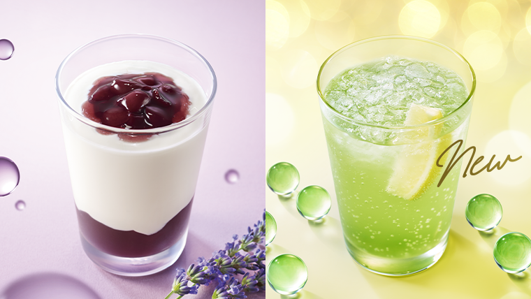 【期間限定】デザートシェイク＆シャインマスカットソーダ発売中！