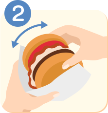 직원이 추천하는 더 맛있게 드시는 방법 MOS Burger2