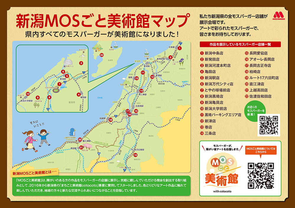 新潟MOSごと美術館マップ