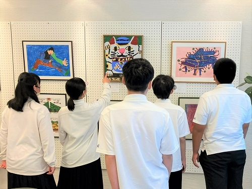 オフィス見学の様子