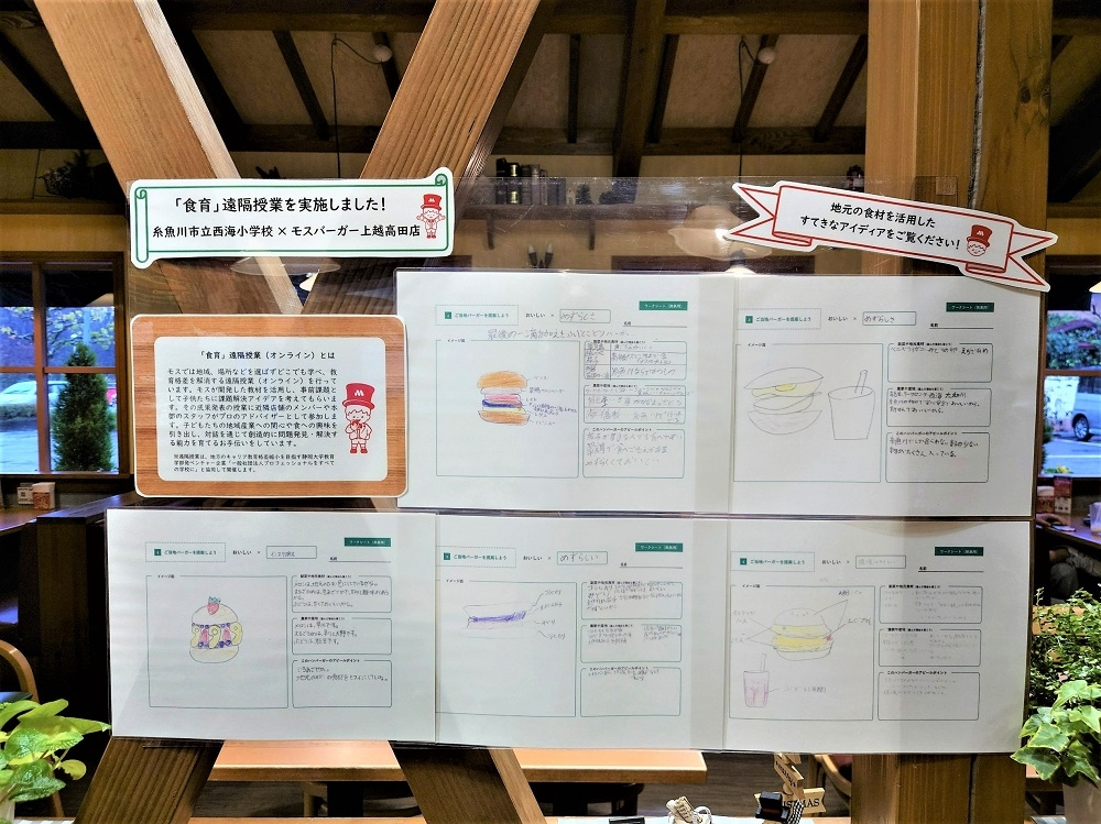 店舗でのアイデア展示
