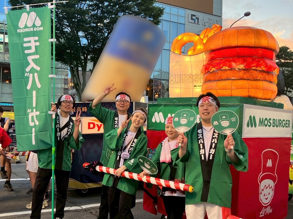 青森】「青森ねぶた祭」に初出陣 ｜ 店舗で取り組む ｜ モスの森