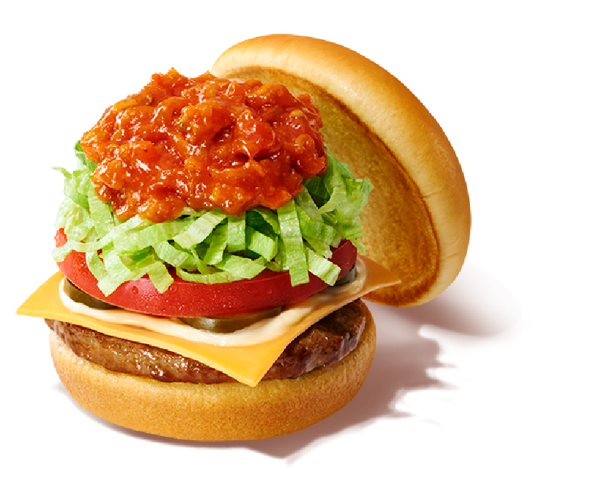 期間限定 スパイシーモスタコスバーガー ¥620