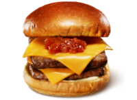 黒毛和牛のダブルチーズバーガー