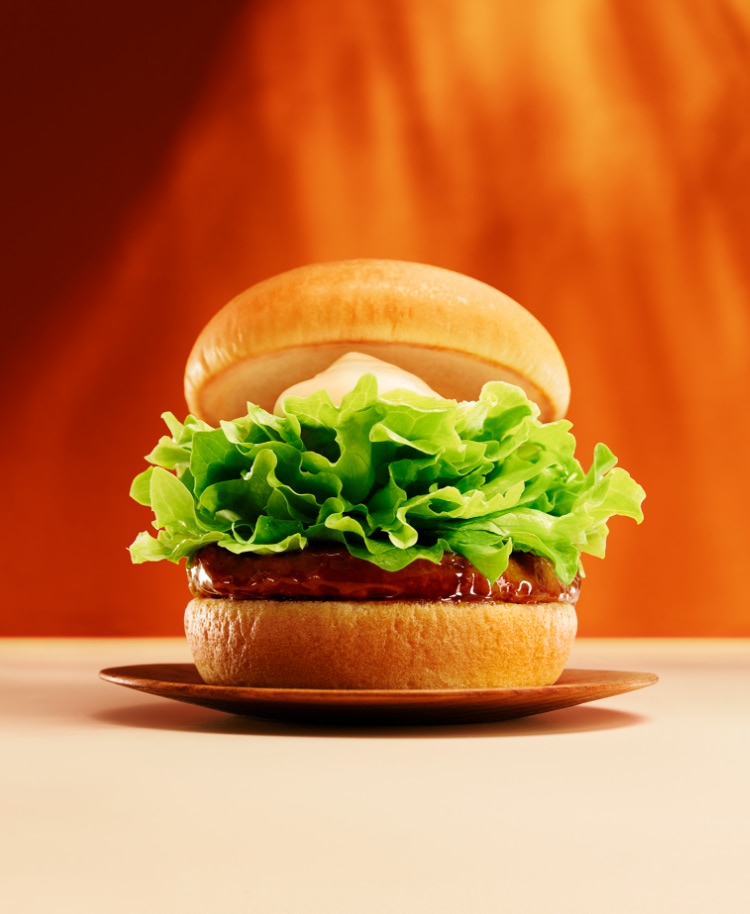 チーズベーコンテリヤキバーガー ￥590