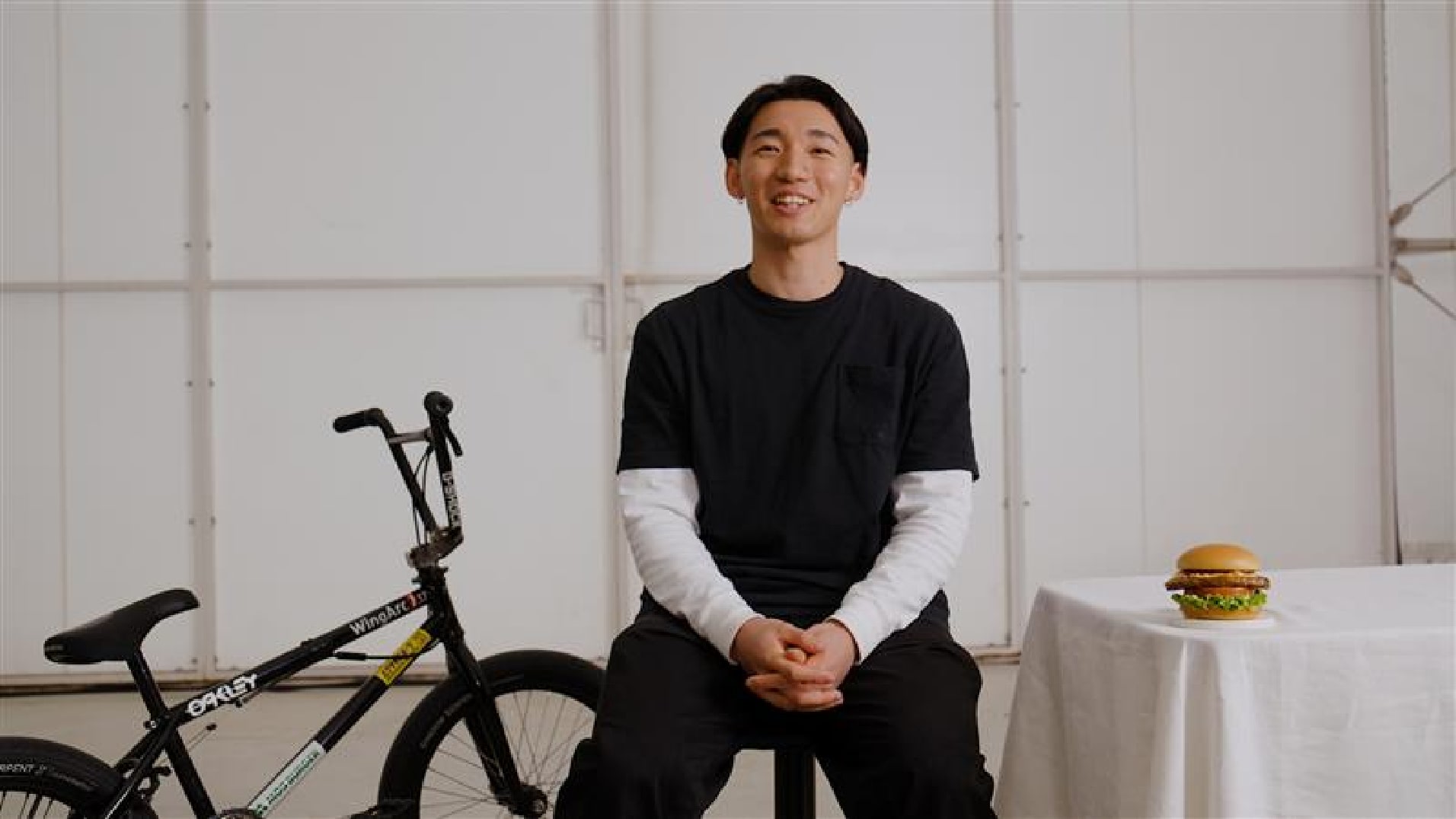 CM「とびきりな瞬間」篇撮影時