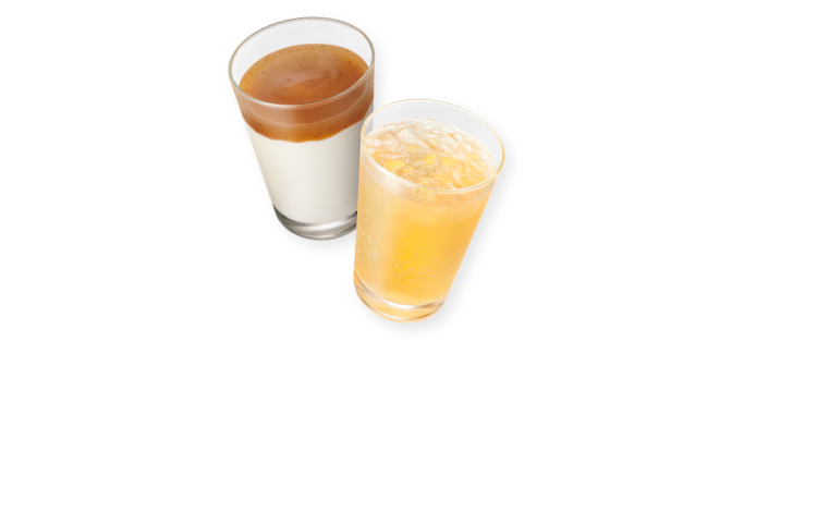 期間限定まぜるシェイク栗国産栗 ※3期間限定ぶどうとりんごのスパークリングサングリア（ノンアルコール） ※3※洋なし果肉0.7％りんご果肉0.3％5倍濃縮ぶどう果汁0.2％